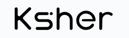 Ksher logo